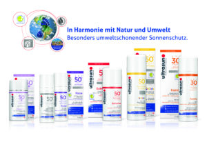 Das Sortiment der Apotheke Wyss an Sonnencremes von Ultrasun