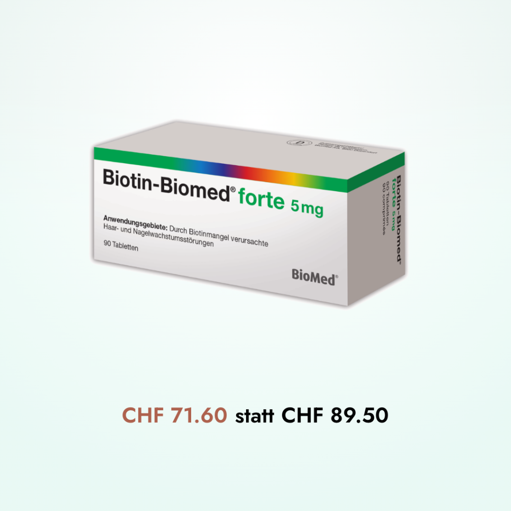Biotin – Biomed forte 5 mg